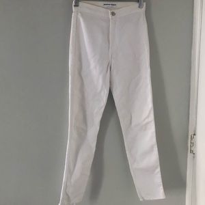 American Apparel High waist skinny